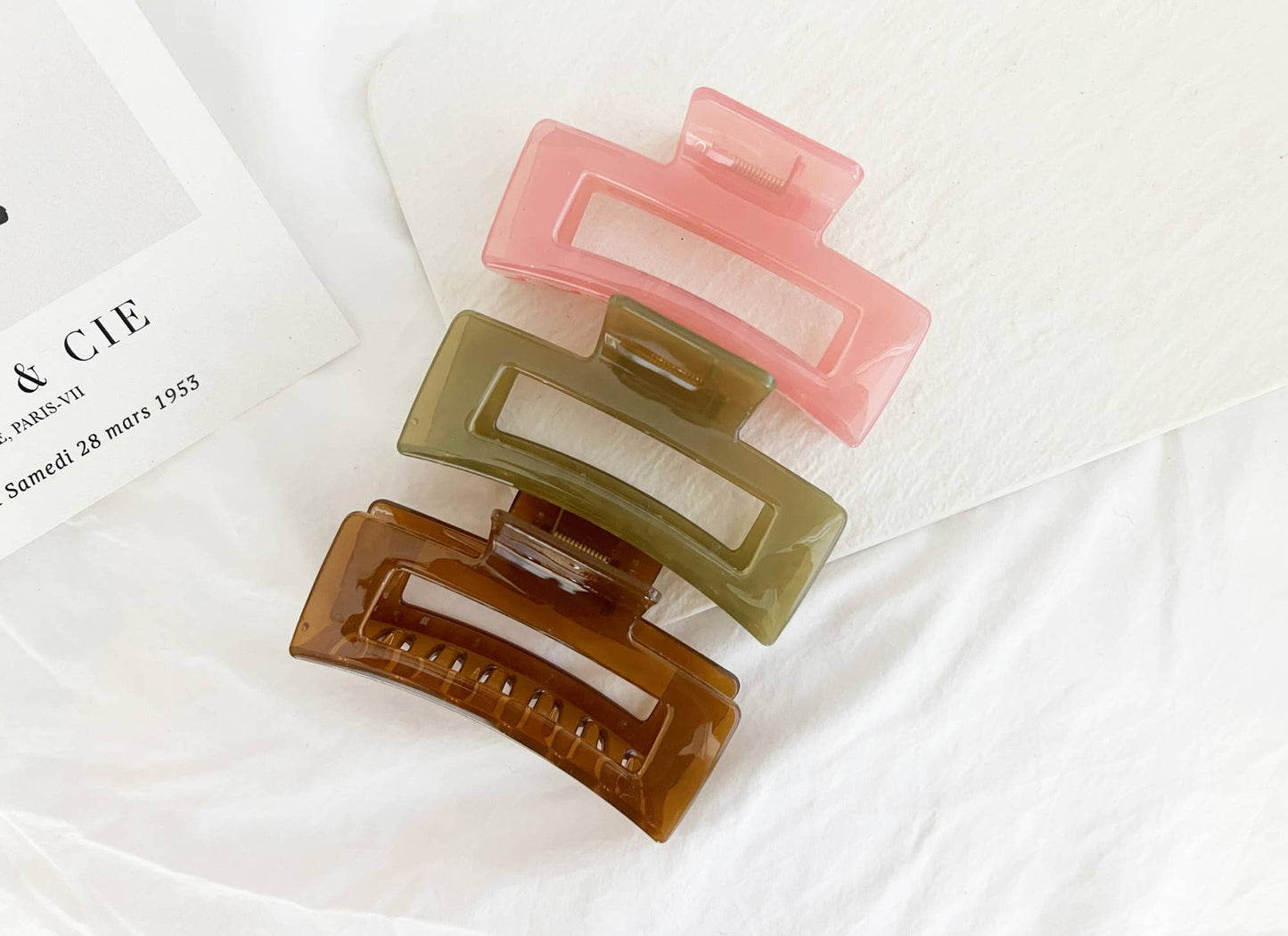 Jelly Hair Clips