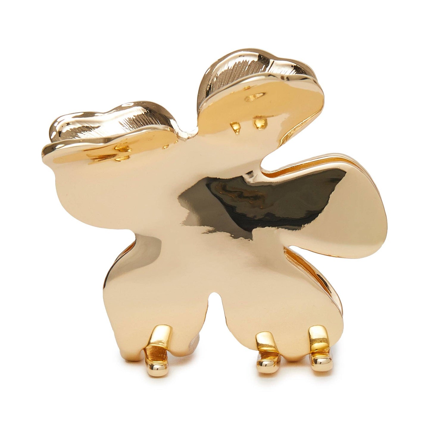Gold Lily Claw Clip