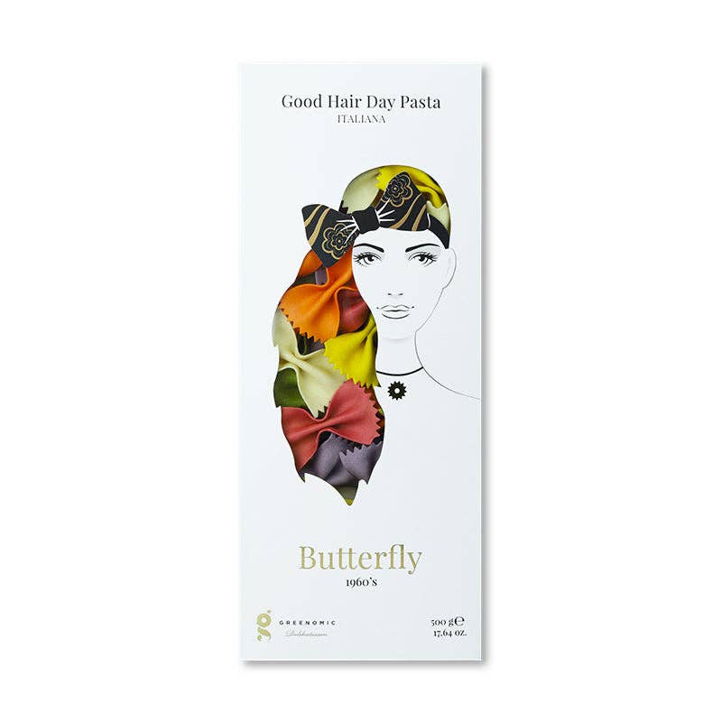 Good Hair Day Pasta Butterfly 1960's (Case of 8 packs)