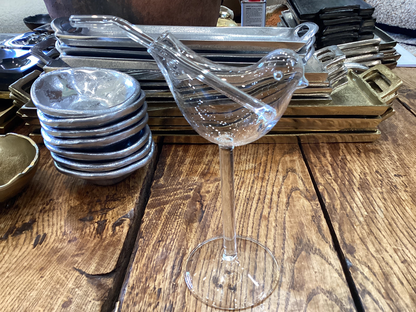 Mahj Birdie Glasses - set of 4