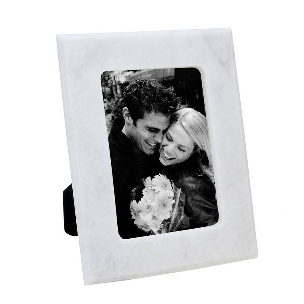 Venus Collection Pearl White Marble 8x10 Frame