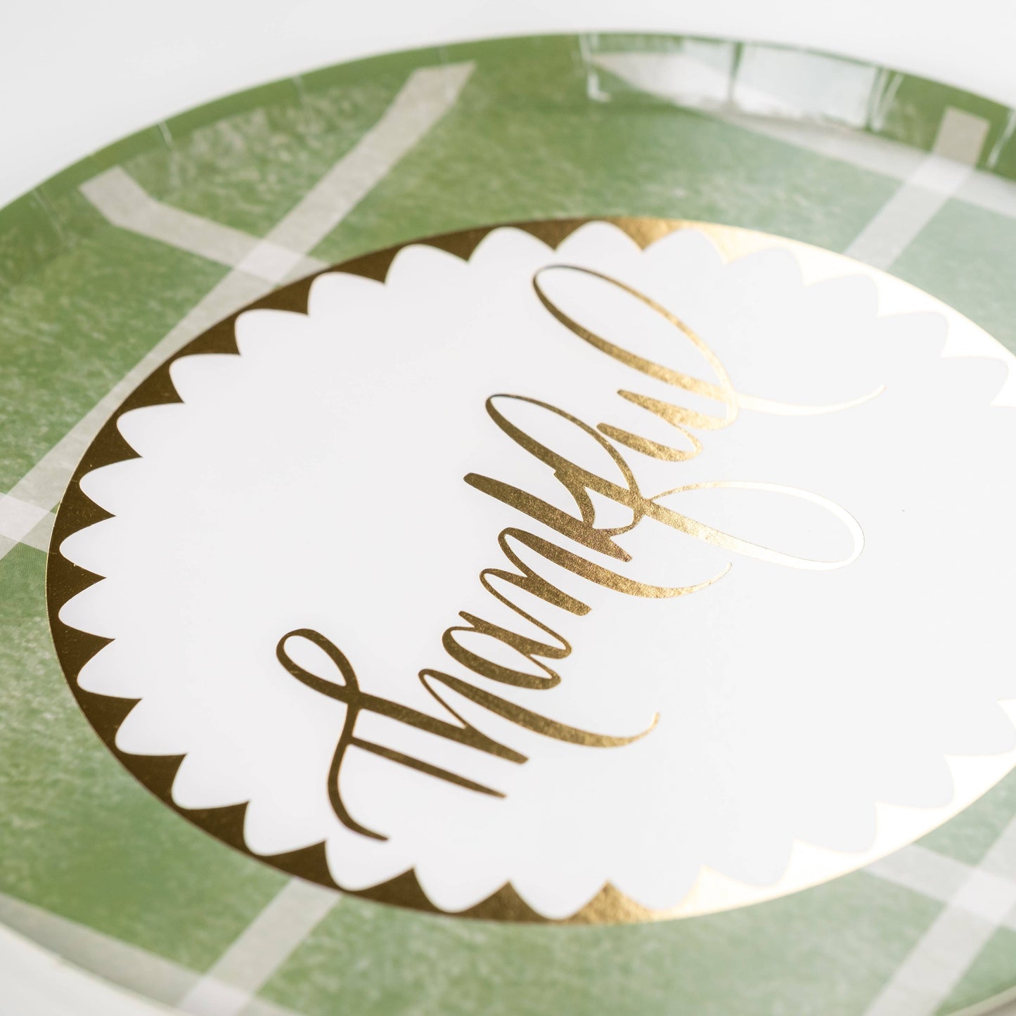 HAR25 Harvest Thankful Dessert Plates