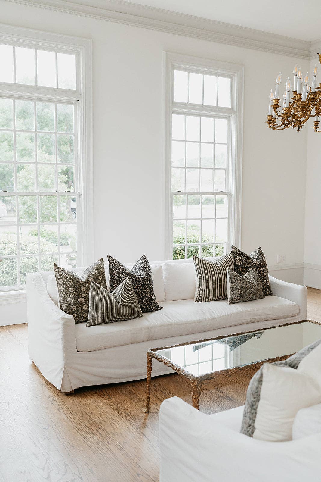 Omonye - Indian Hand Block Linen Pillow Cover