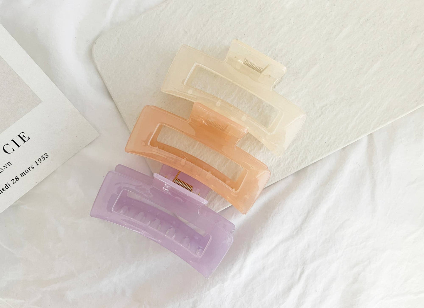 Jelly Hair Clips