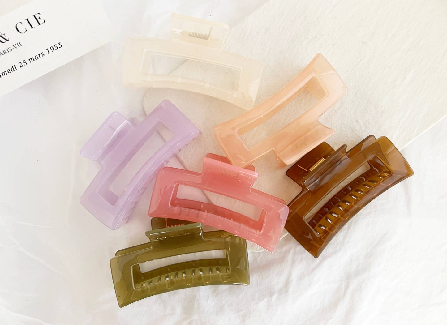 Jelly Hair Clips