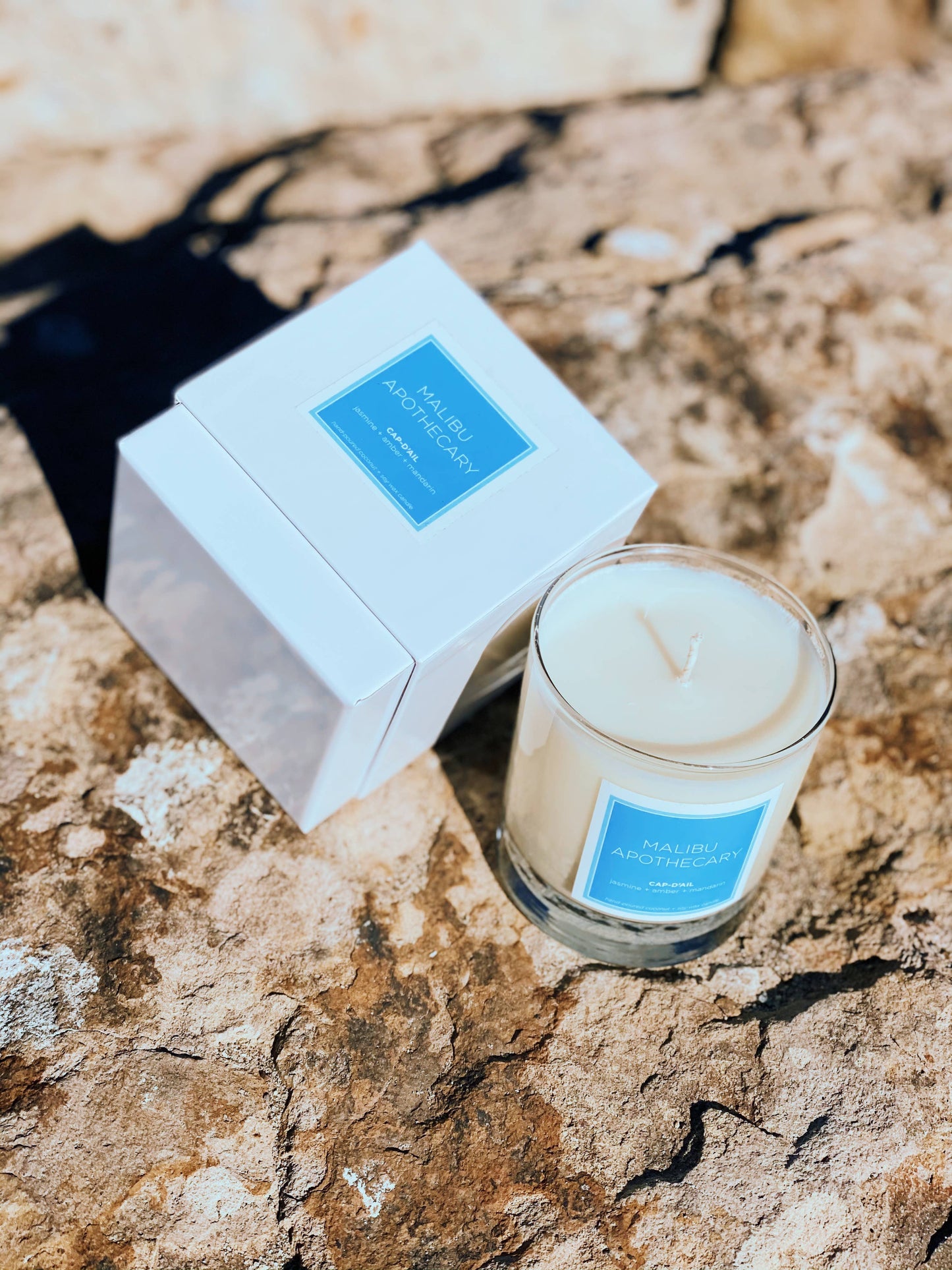 Clear Gloss x Blue Candle