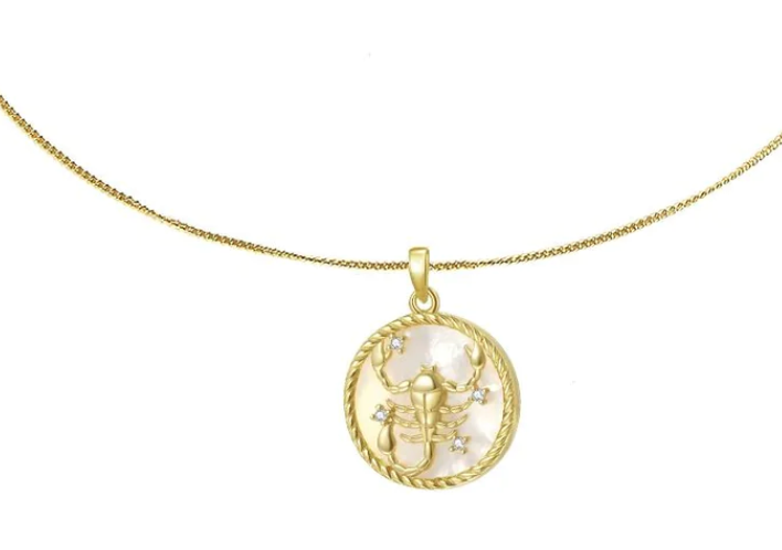 Scorpio-Astrological-Zodiac Collection- Mother of Pearl