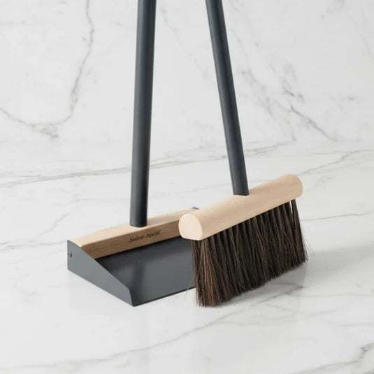 Andree Jardin -"Mr & Mrs Clynk" Large Complet Dustpan & Hand Brush