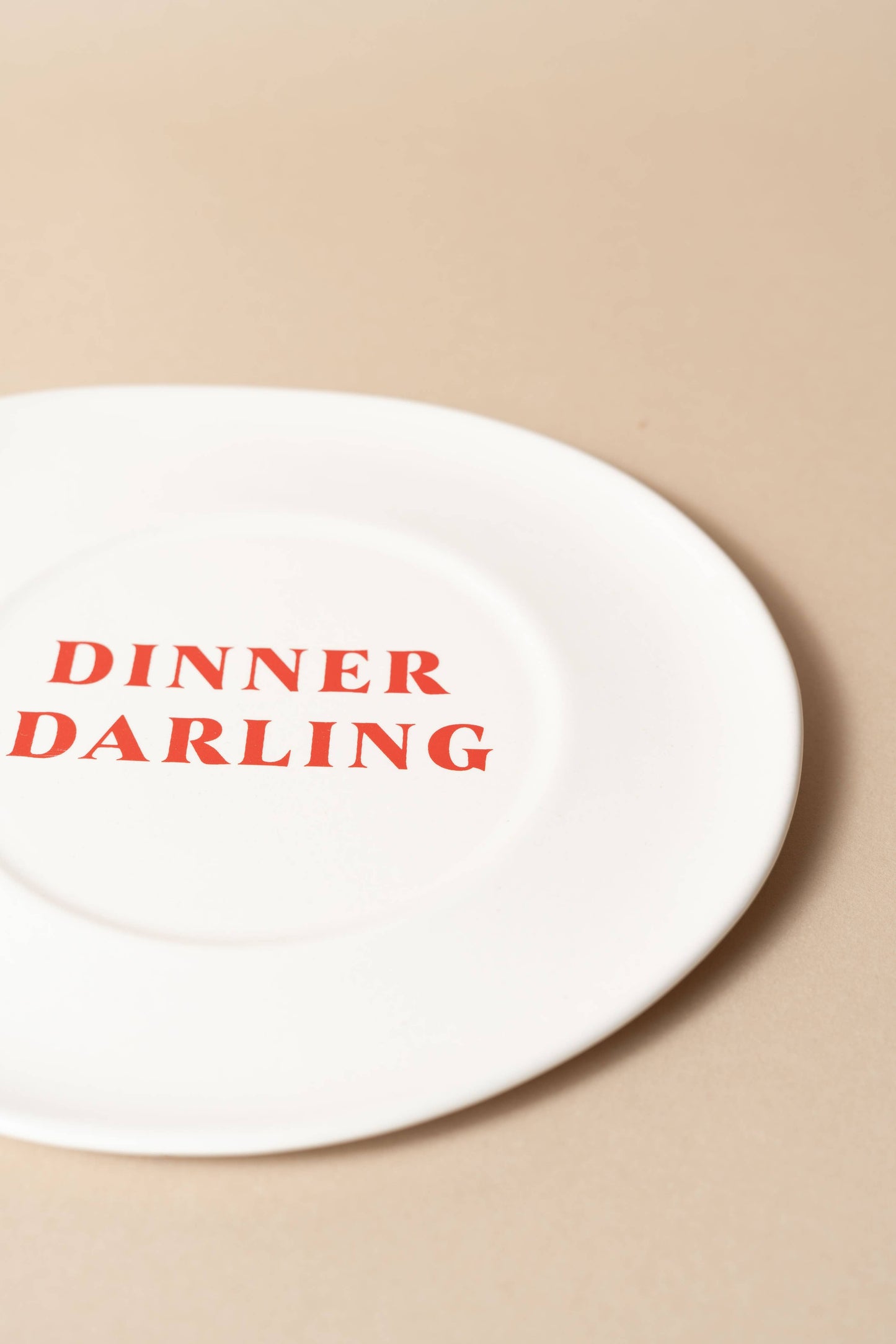 Sisi ceramic plate, Dinner darling