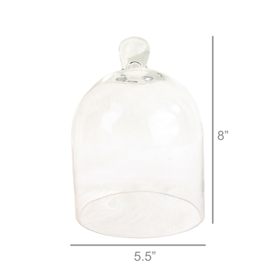Glass Dome - Sm - Clear