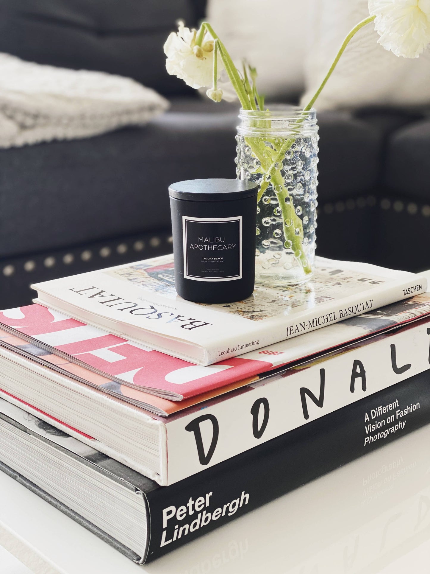 Malibu Apothecary Mini Matte Black Candle