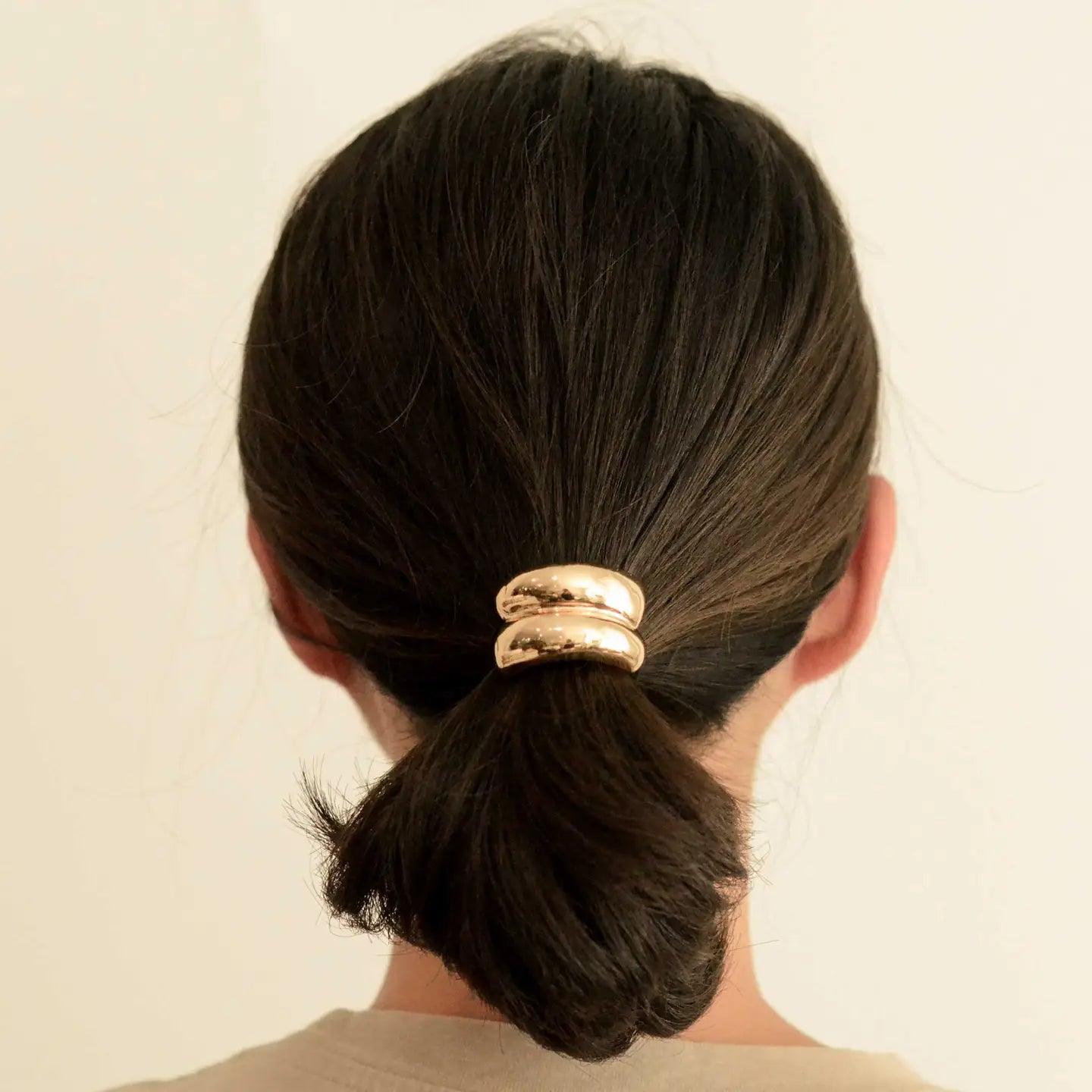 Mini-Double arch metal Hair tie