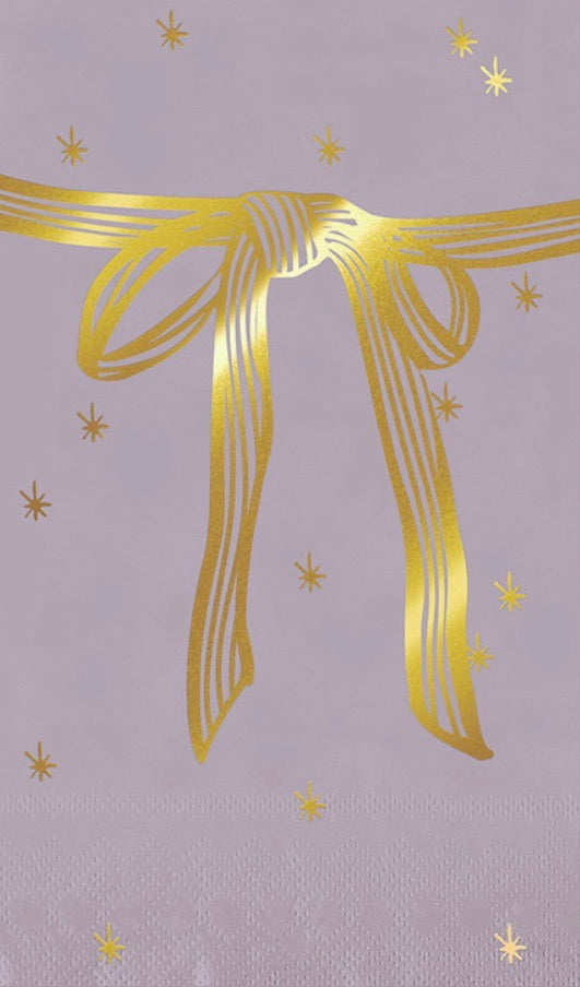 Santa Barbara Lavender Bow Napkins