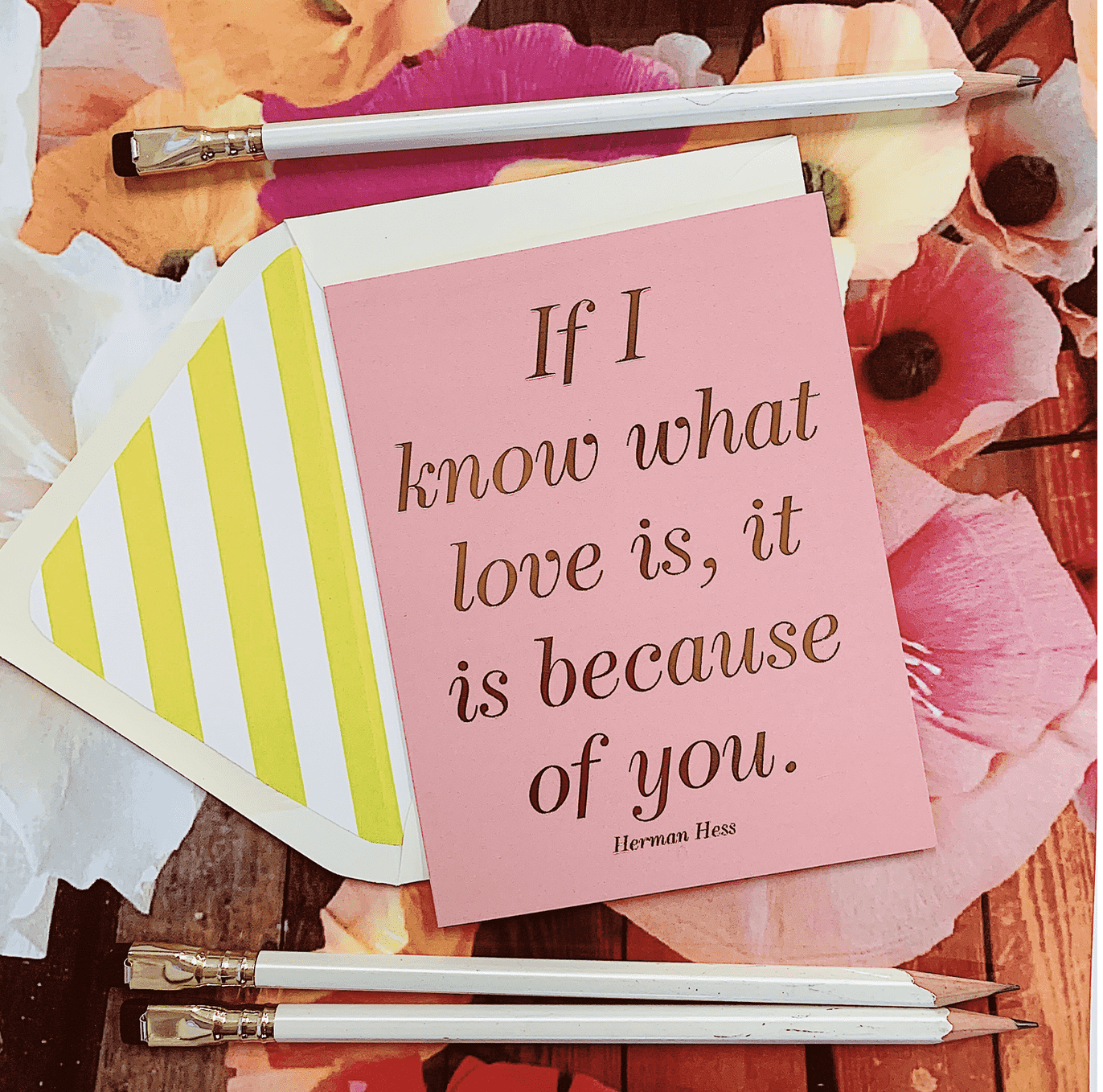 If I Know What Love Is Greeting Card