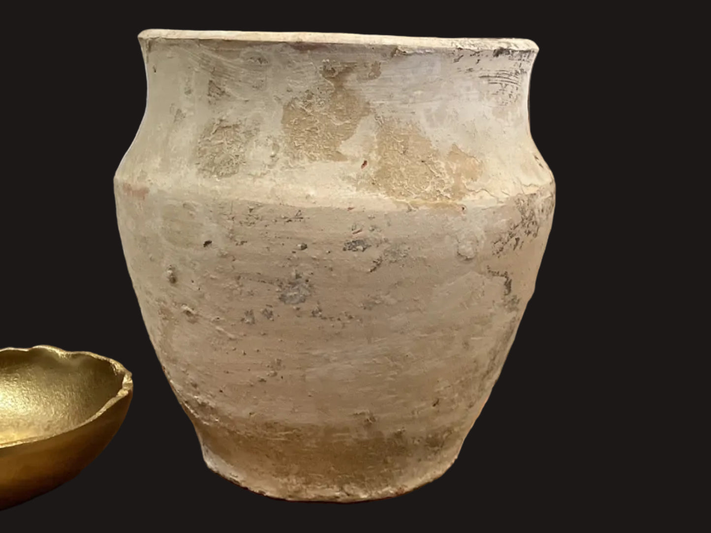Vintage White Vietnamese White Urn 4/26 #2