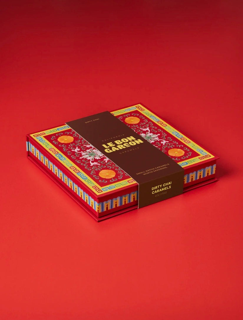 Le Bon Garçon Dirty Chai Caramels 6 oz Gift Box