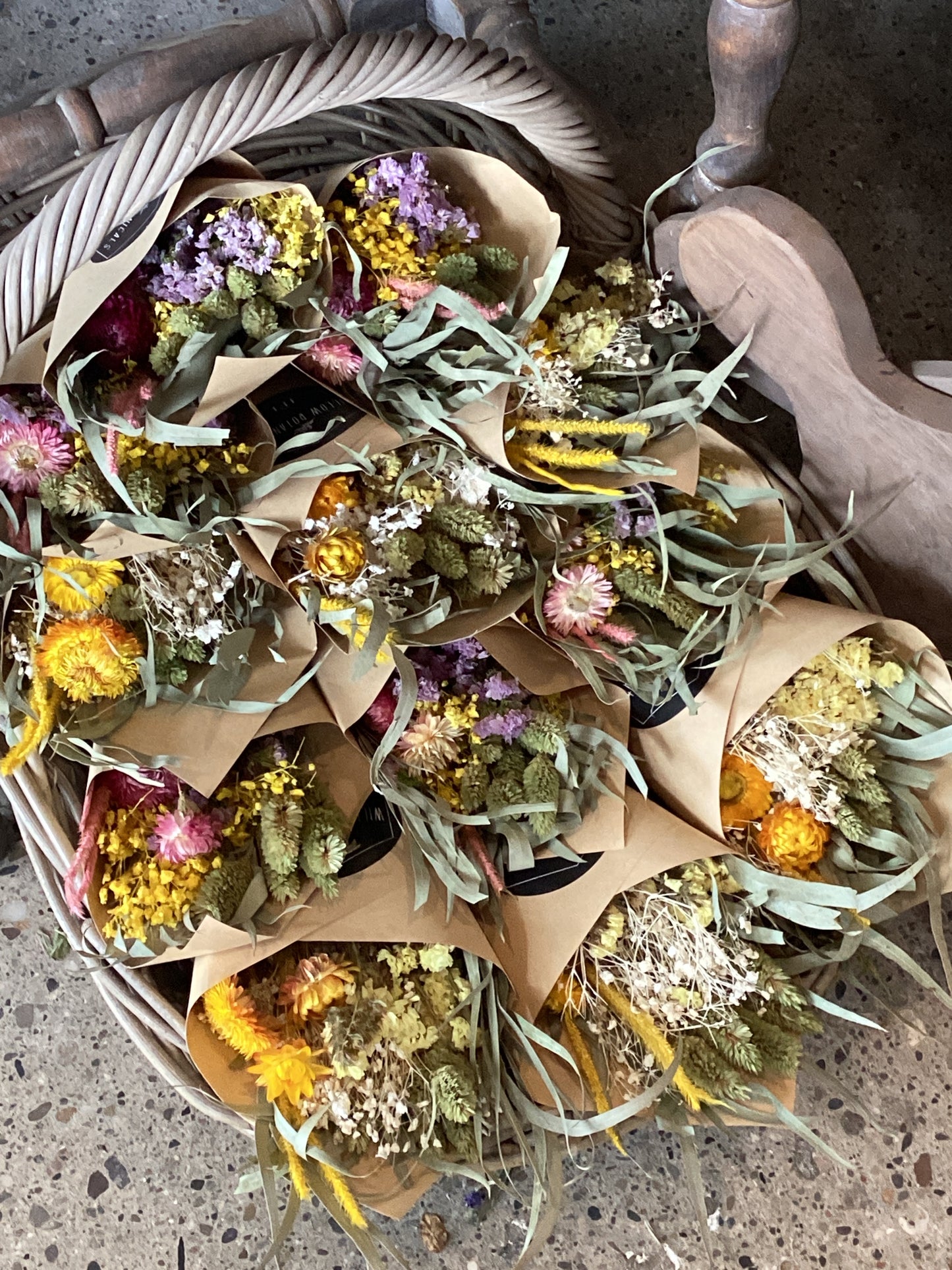 Small Mixed Dried Bouquets