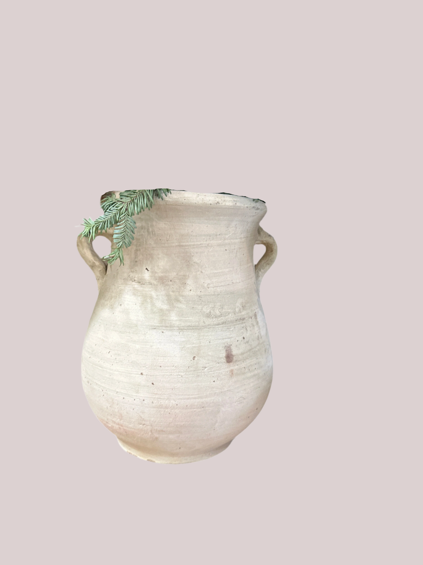 Vintage 2 handle vessel beige