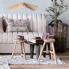 Vintage Village Stool round