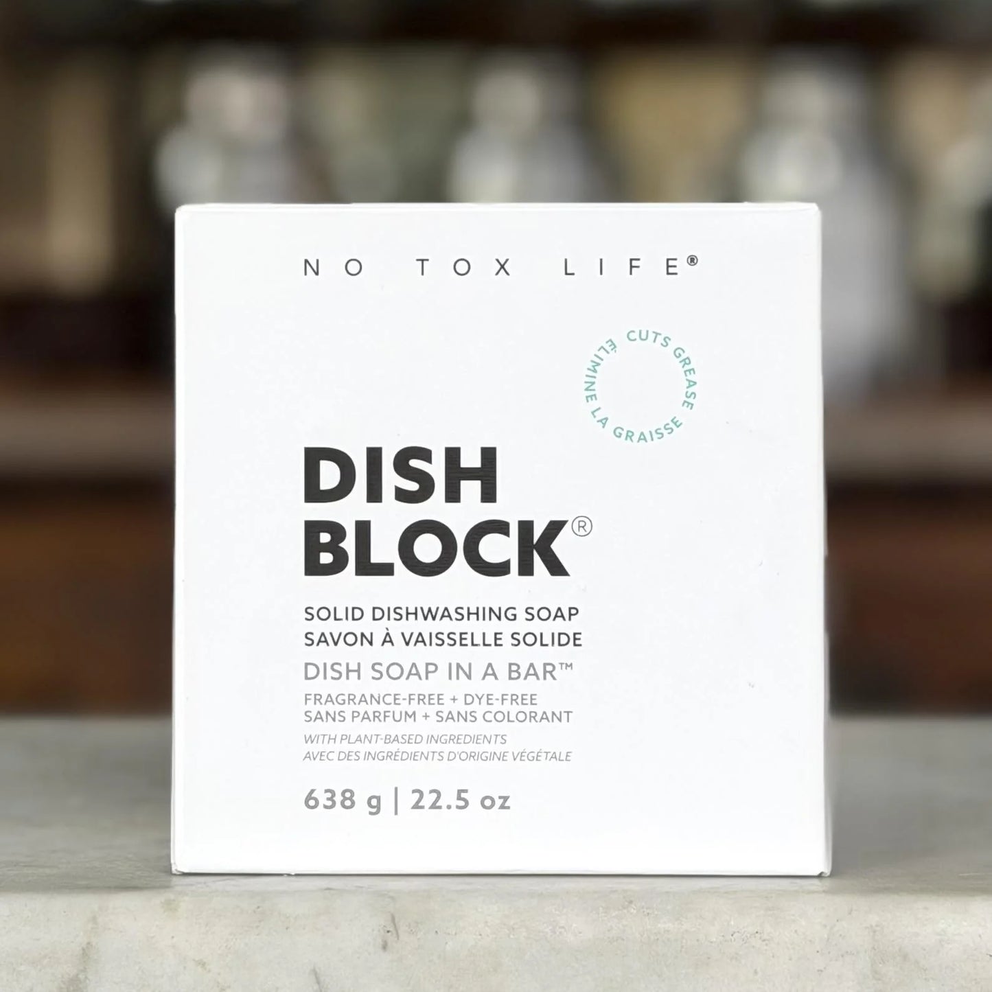 No Tox Dish Block