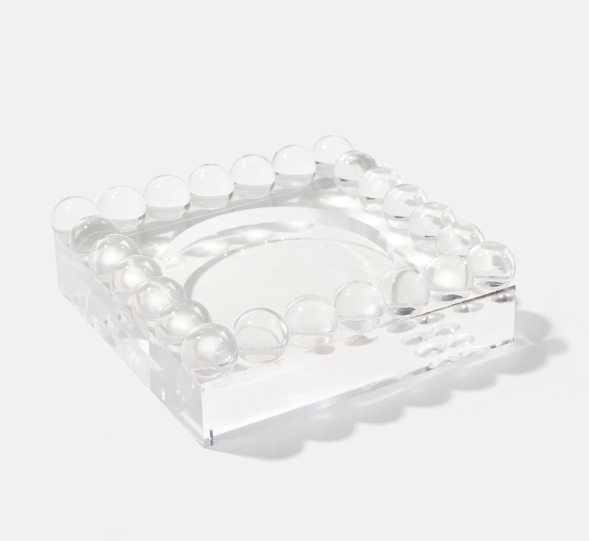 Tart Bubble Lucite Tray