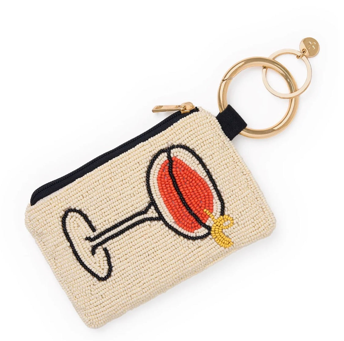 Drinks Beaded Coin Purse