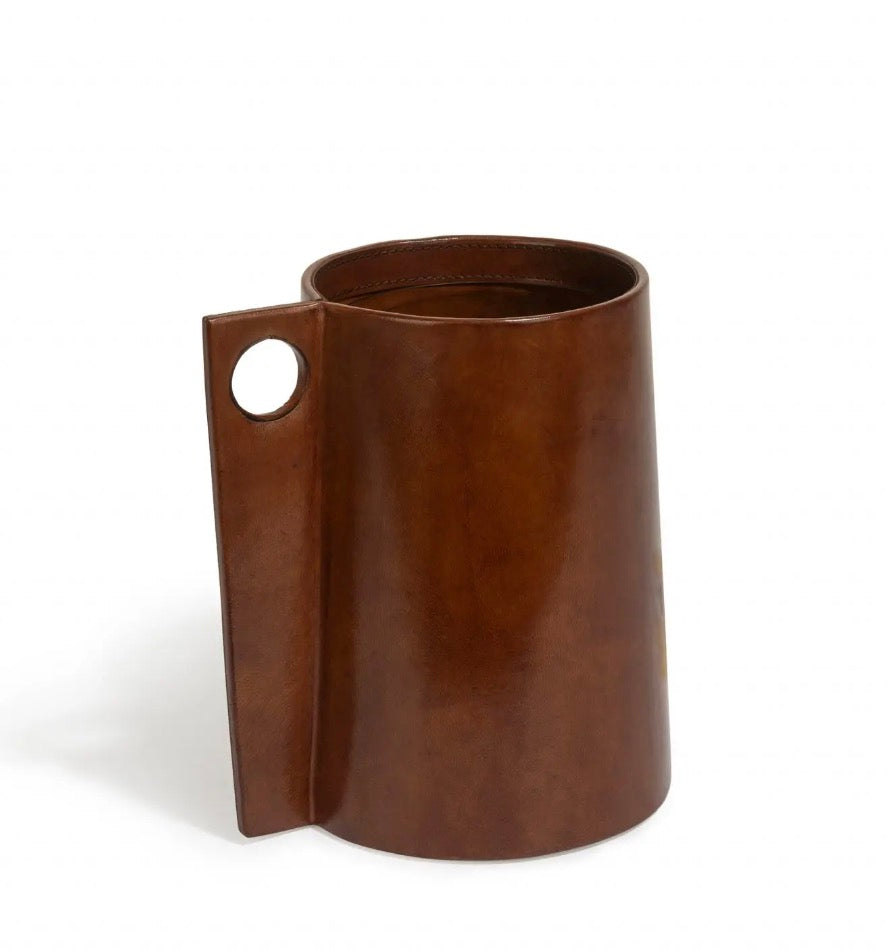 Milan Leather Vase