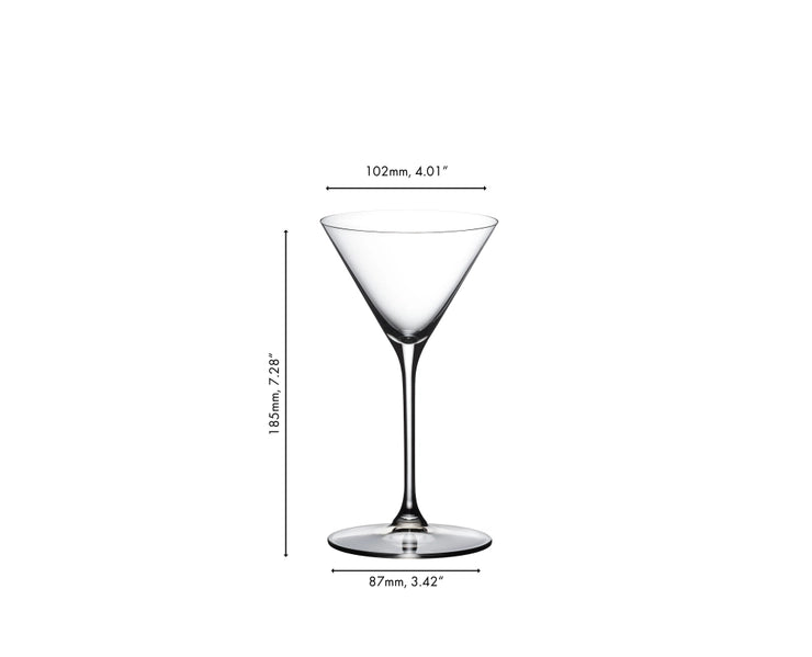 Riedel Grape Martini/Cocktail Glass S/2
