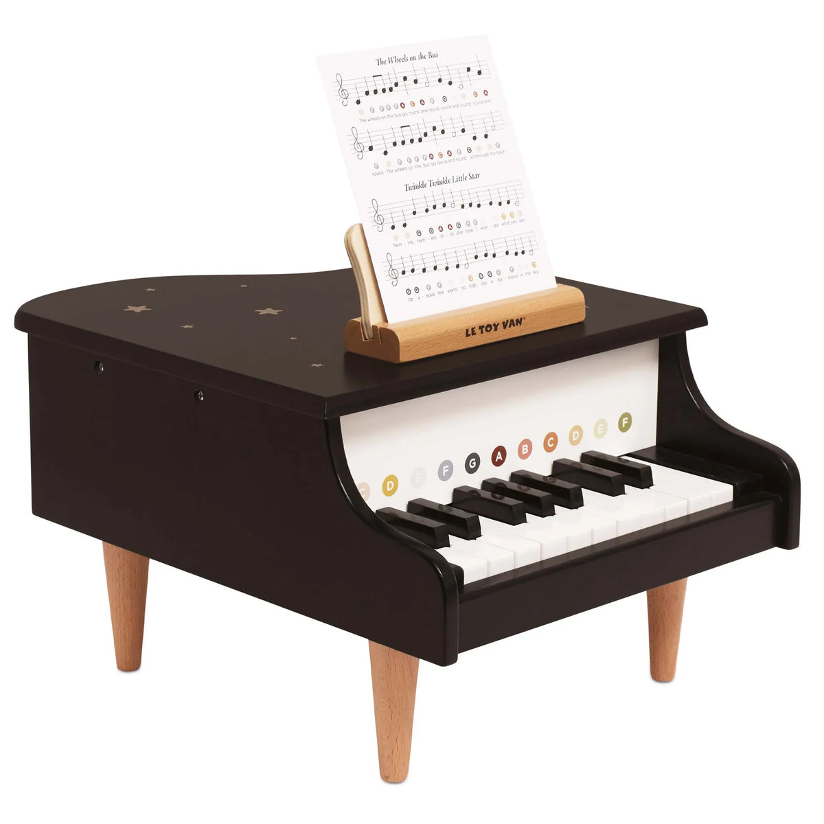 Le Toy Van WOODEN GRAND PIANO TOY