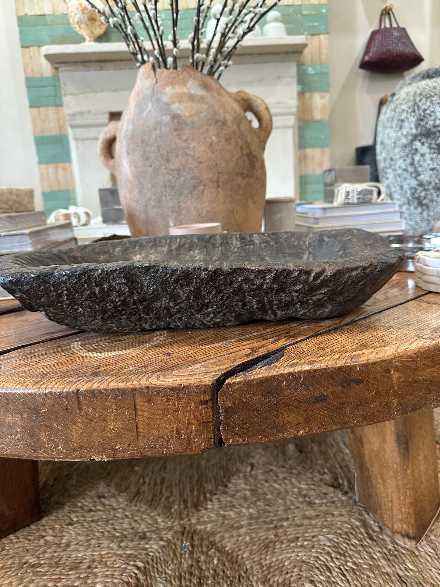 Black Vintage Bowl