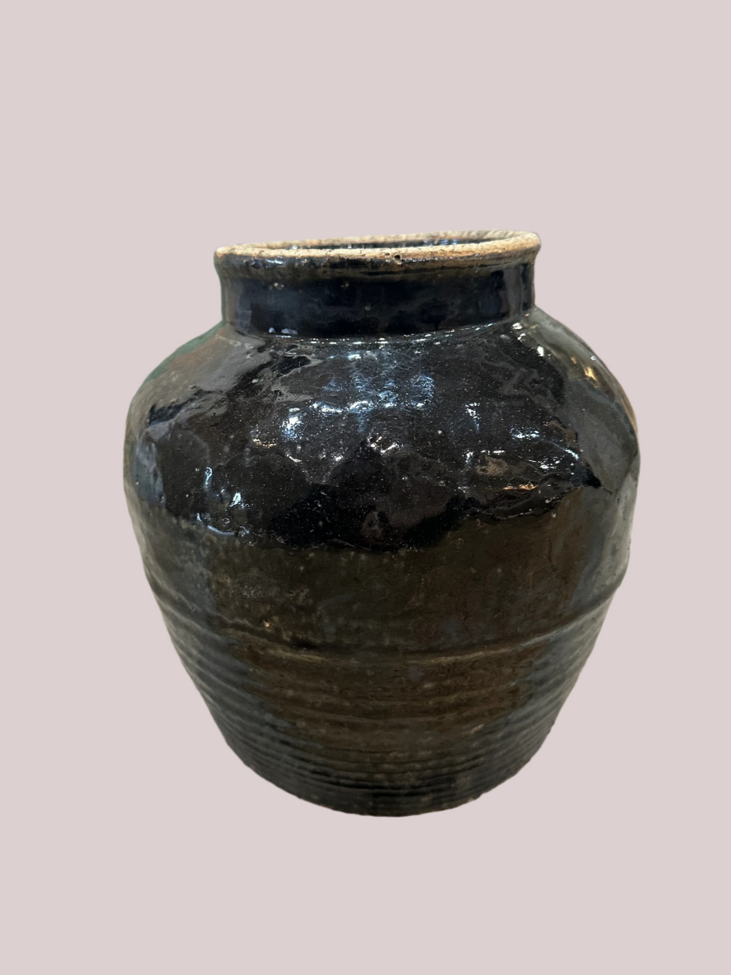 Black Glazed Jug