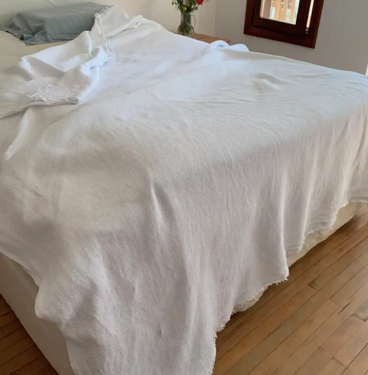 Honeycomb Weave Cotton Blanket