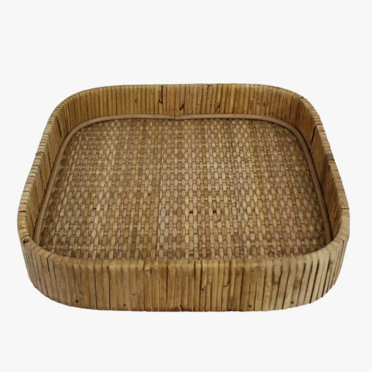 Cayman Tray- Rattan