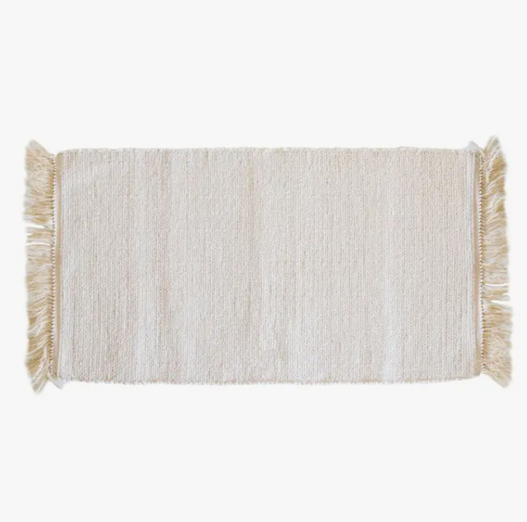Cali Ivory Bath Mat