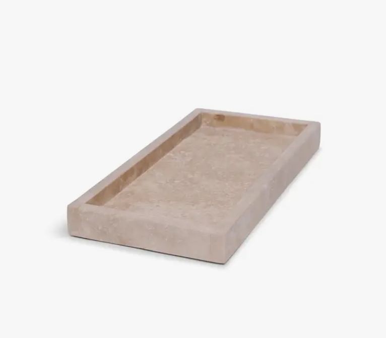 Travertine tray