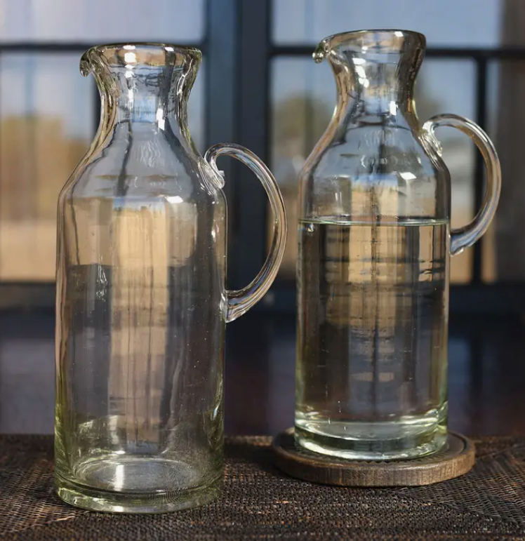 Recycled Glass Carafe
