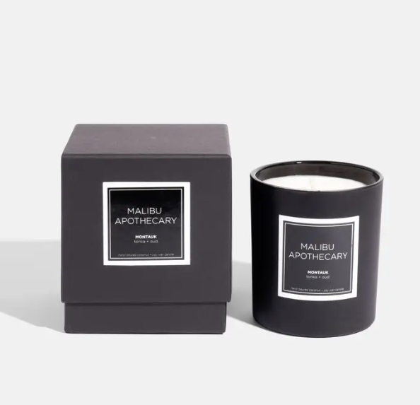 Malibu Beach Matte Black Candle