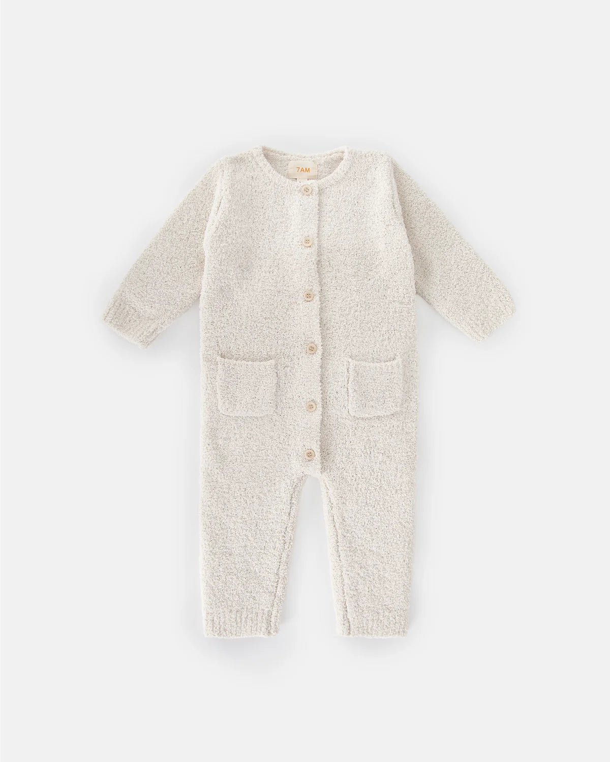 Long Sleeve Jumpsuit - Fuzzy