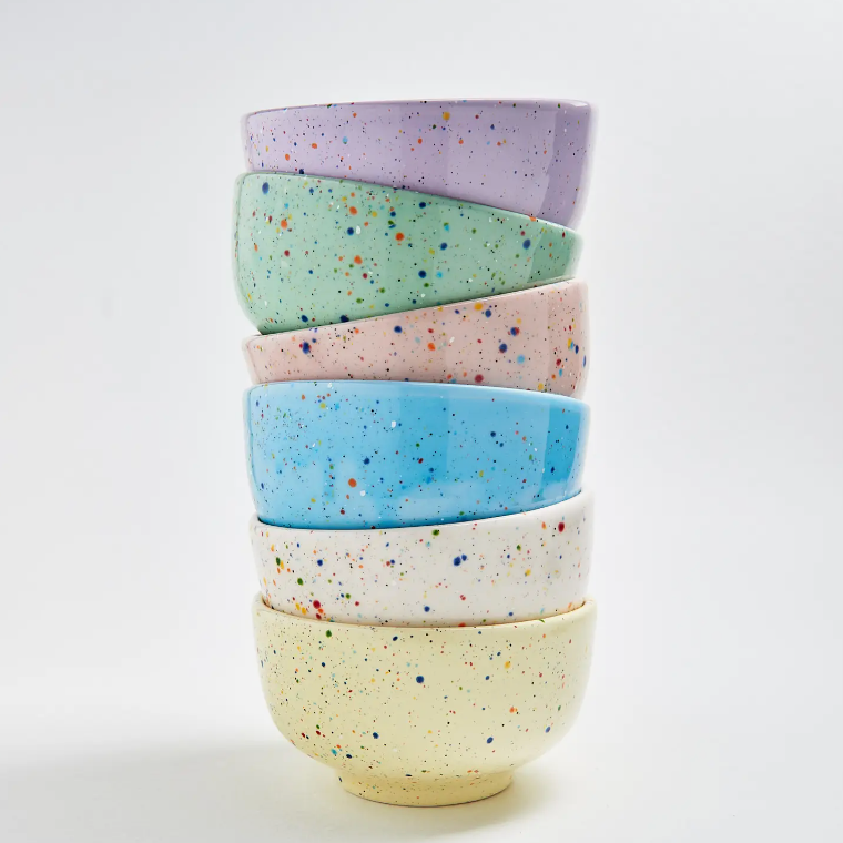 Mix 6 Pieces Party Bowl 16cm