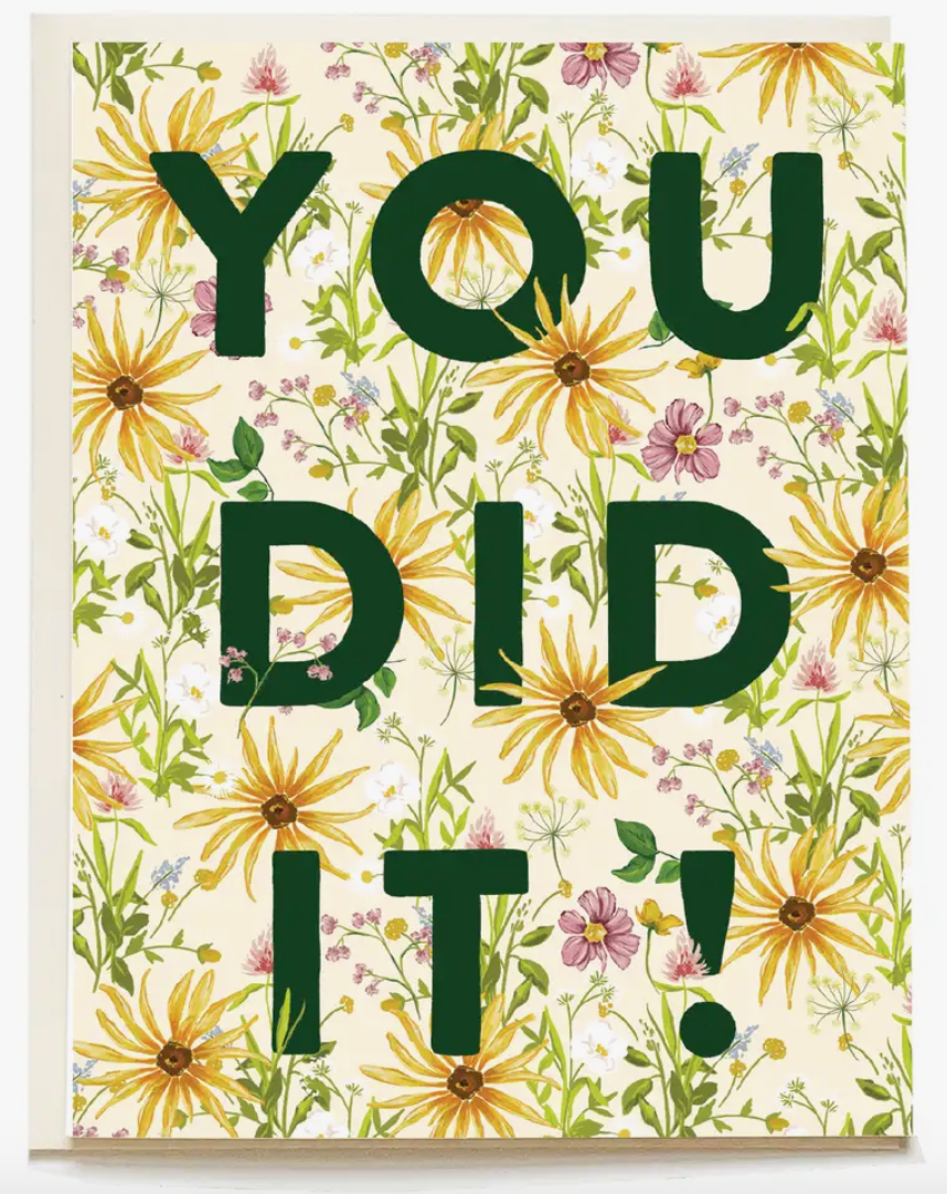 Wildflower Congrats Greeting Card