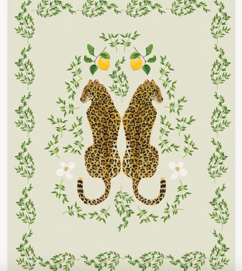 Leopard Art Print Wall Art