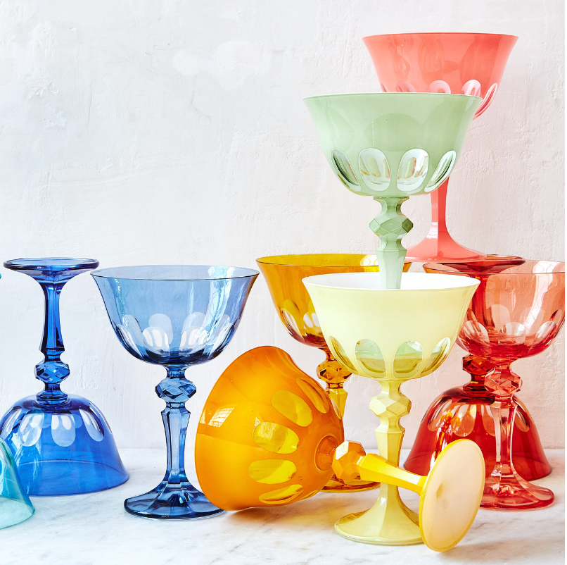 Rialto Glass Coupe set of 2