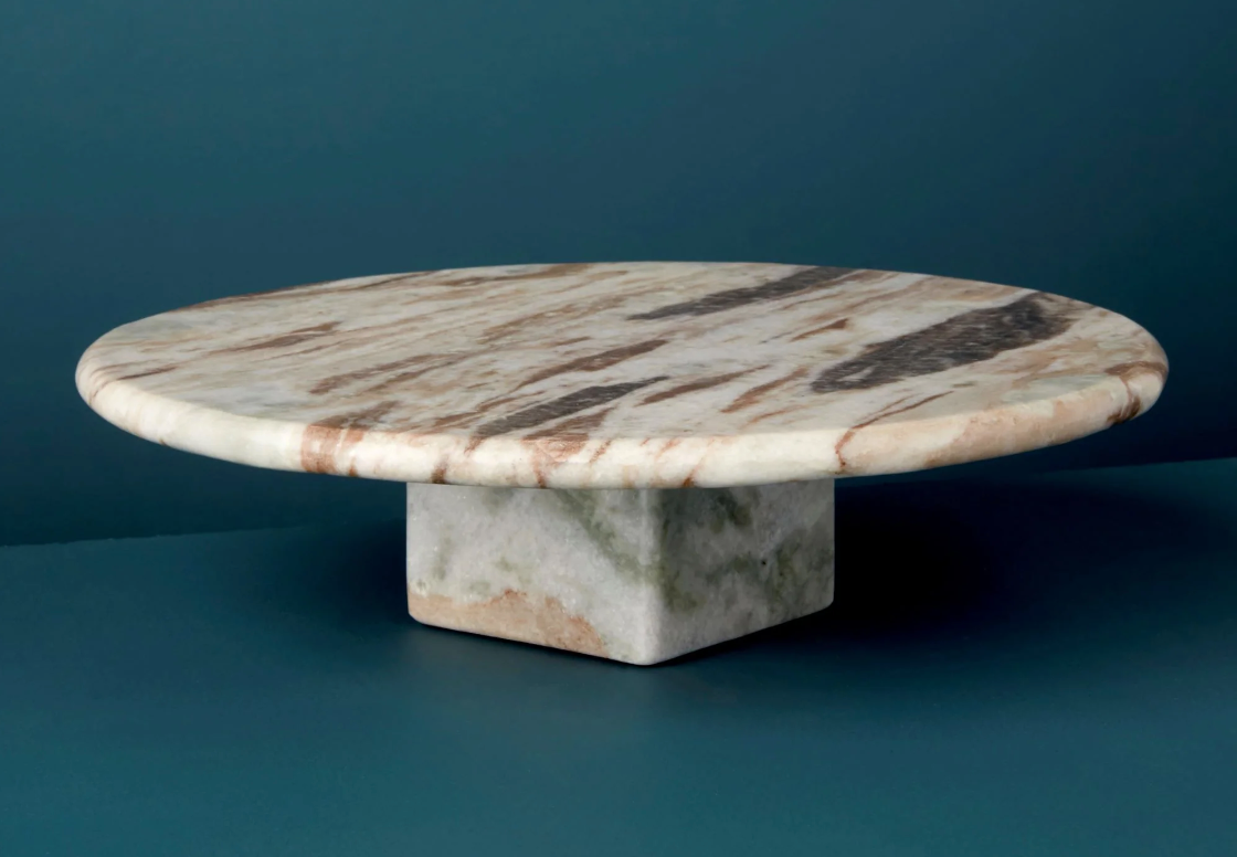 Waterfall Marble Footed Board