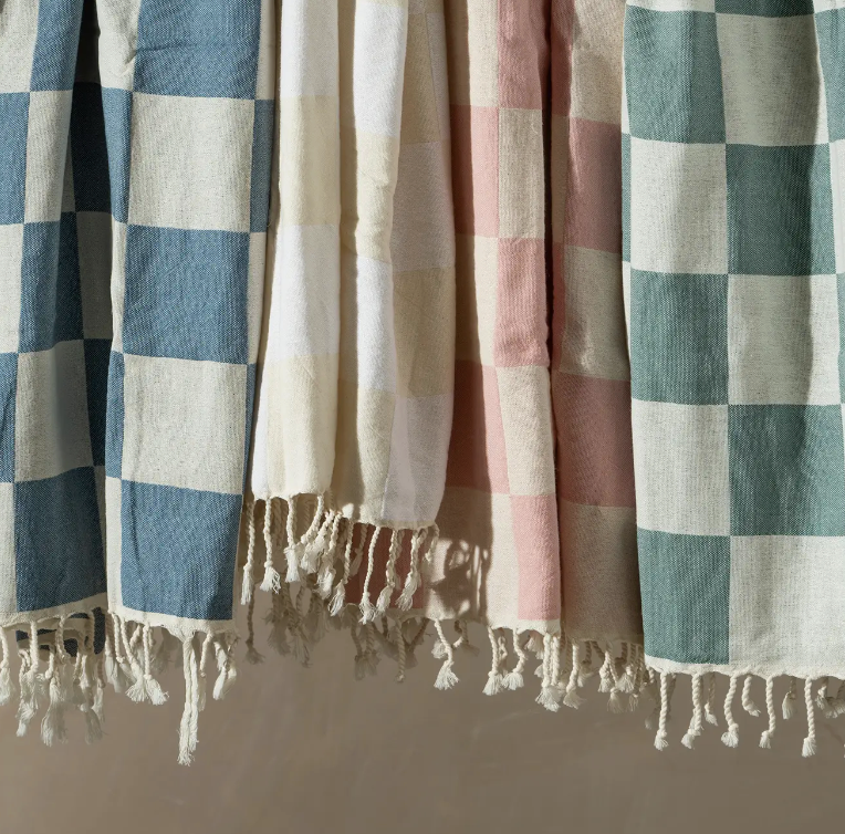 Sicily Turkish Beach Towel Honey
