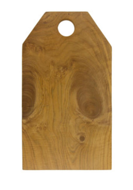 Teak Root Bevelled Edge Cutting Board