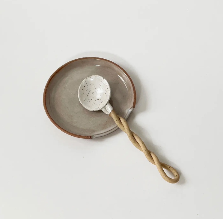 Handmade Ceramic Spoon Rest