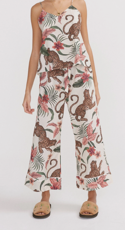 Cami & Wide Leg Set Soleia Cream