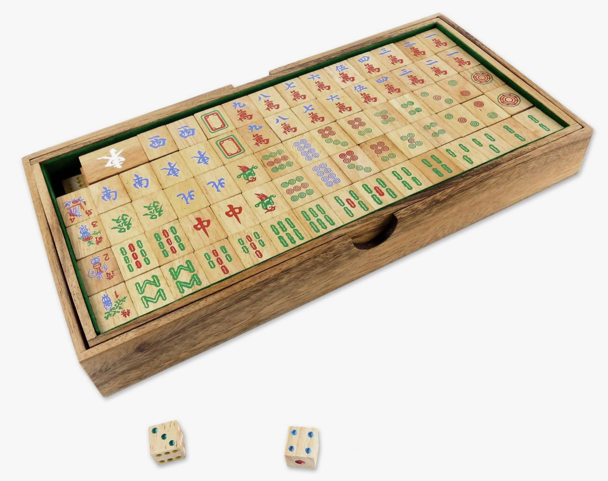 Mah Jongg Wood Game