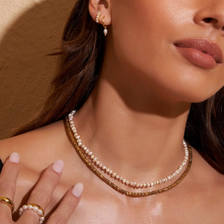Belle Pearl Choker Necklace