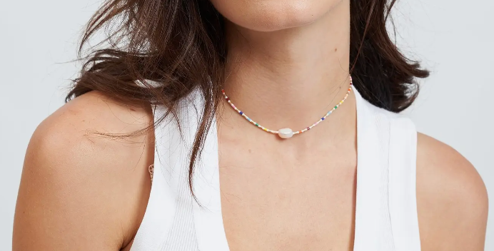 Marley Gold and Pearl Choker